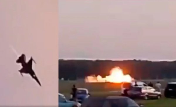 Un avión polaco se estrelló durante el ensayo para un espectáculo aéreo: murió el piloto