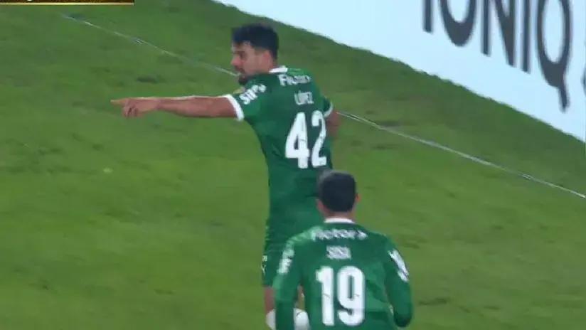 Defensa frágil de Universitario: José López marcó el 2-0 de Palmeiras antes de los 12 minutos (VIDEO)