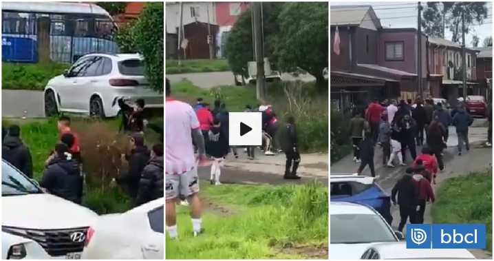 Hombre es baleado tras riña de partido de fútbol amateur en San Pedro de la Paz