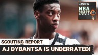 Potential #1 Pick AJ Dybantsa is Getting UNDERRATED! | 2026 NBA Draft Scouting Report