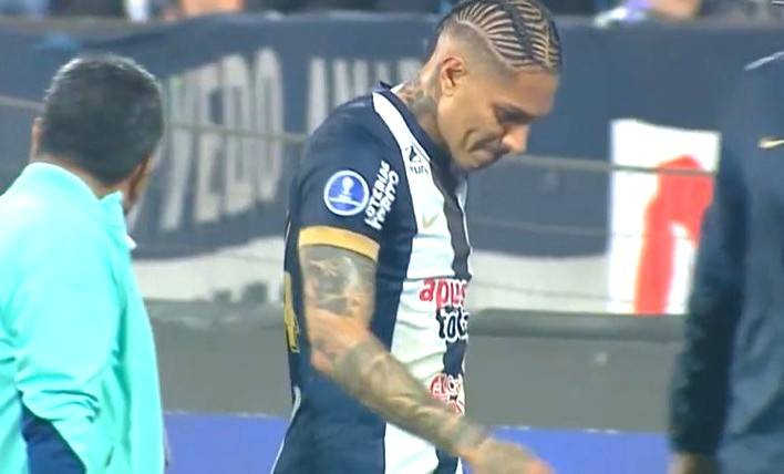 Copa Sudamericana: Paolo Guerrero sufrió lesión en choque contra la U. Católica