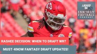 Rashee Rice SUSPENDED: When to take Chiefs WR? Fantasy football DRAFT news you NEED TO KNOW