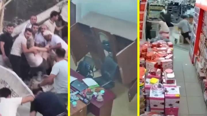 Terremoto en Turquía: Registros muestran daños en edificios y el momento exacto del sismo de magnitud 6.1