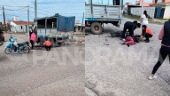 Bº Mama Antula: motociclista resultó gravemente herido al chocar con un camión