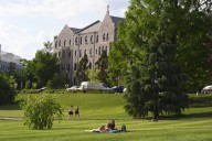 Police respond to a report of an active shooter at Villanova University