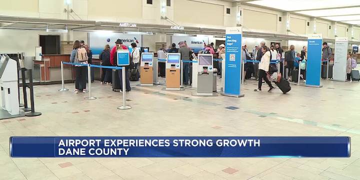Dane County Regional Airport celebrates busiest week in history during a successful summer travel se