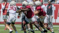No. 8 Alabama might be down a starting offensive linemen in its season opener at FSU