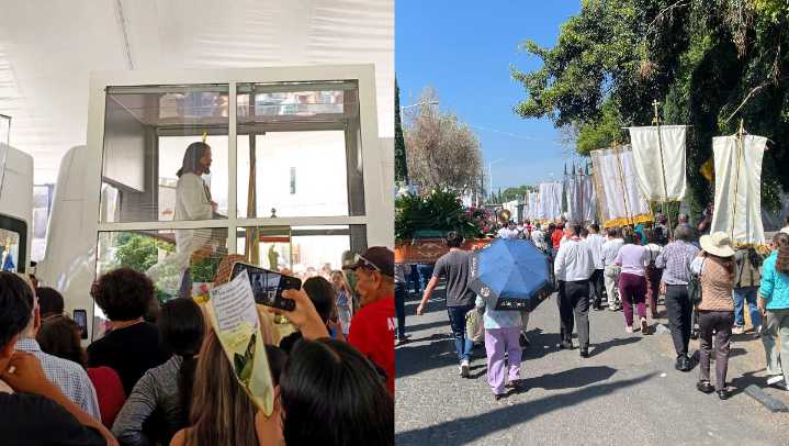 Entre oraciones y porras, reliquia de San Judas Tadeo llega a Atlixco, Puebla