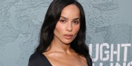Zoë Kravitz Channels Pure ’90s Energy in Custom Saint Laurent
