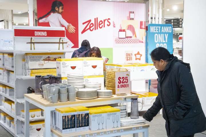 Zellers trademarks sold to Quebec retailer, court documents show