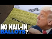 Trump: 'Mail-In Ballots Are Corrupt,' At Odds With 'Real Democracy'