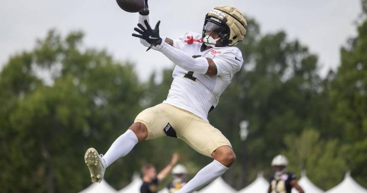 Saints DB Alontae Taylor sidelined by a groin injury