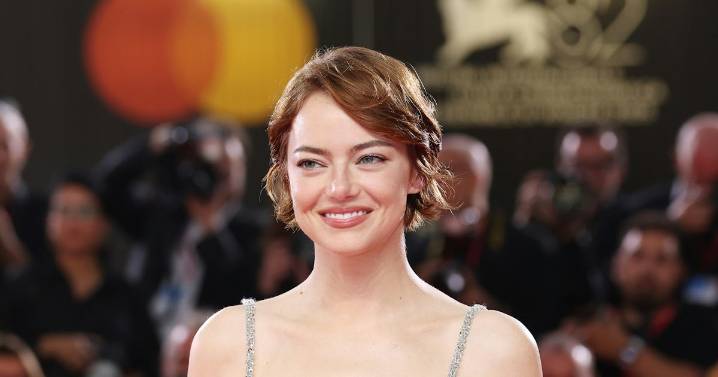 Emma Stone Puts a Red Carpet-Worthy Spin on the Bubble Skirt in Venice