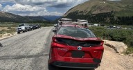 No parking tickets issued on Guanella Pass, Colorado