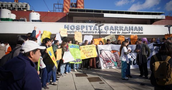 Otro paro del Hospital Garrahan: trabajadores convocan a una nueva jornada de protesta por 24 horas