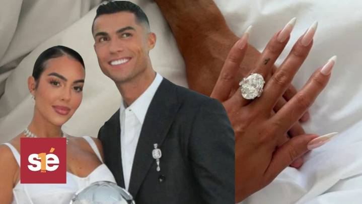 Cristiano Ronaldo sella su compromiso con un anillo de lujo millonario
