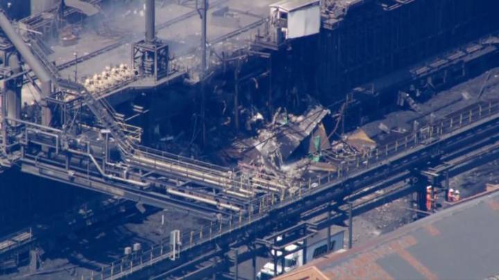 Explosión en planta de coquización de US Steel en Pensilvania deja a personas atrapadas bajo los escombros