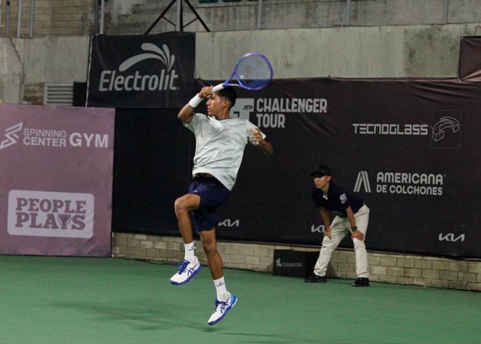Johan Rodríguez, único colombiano en Semifinal del KIA Open Challenger Barranquilla