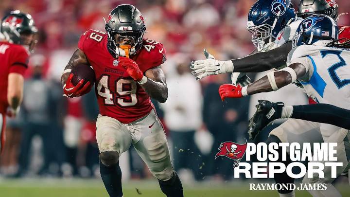 Bucs Sharp Early, Run Over Titans in Preseason Blowout