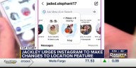 South Dakota AG Marty Jackley urges Instagram to make changes to location feature.