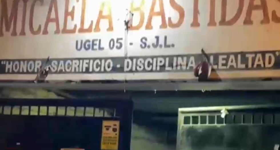 San Juan de Lurigancho: escolares de colegio Micale Bastidas reanuda clases presenciales ser extorsionado últimas