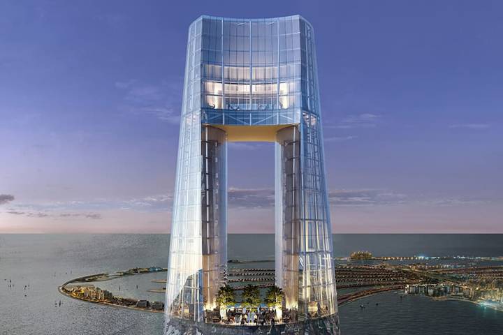 Ciel Tower. Así será el hotel más alto del mundo en Dubái con 300 metros de altura