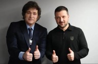 Zelenski se apoya en Milei