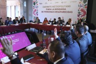Instalan en CDMX gabinete para búsqueda de personas; se suman 6 estados