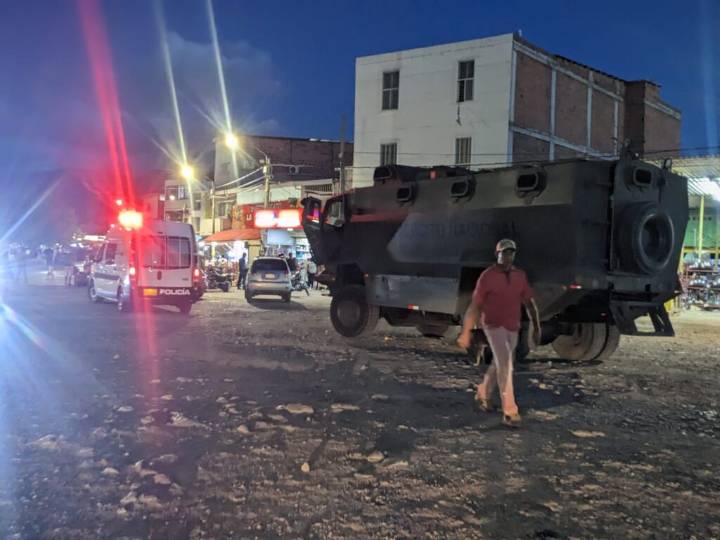 Presencia del Ejército en La Parada