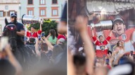Nosek rides with Stanley Cup on horse-drawn carriage in Czech Republic