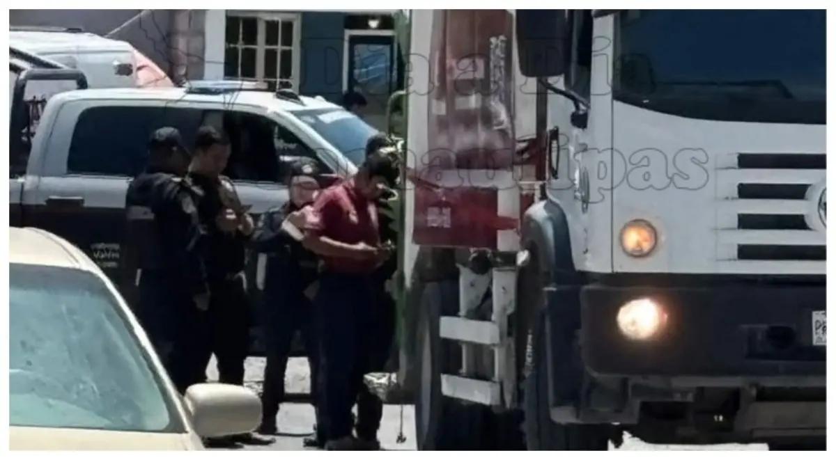 Hallan una bebé en un camión de basura en Escobedo, Nuevo León