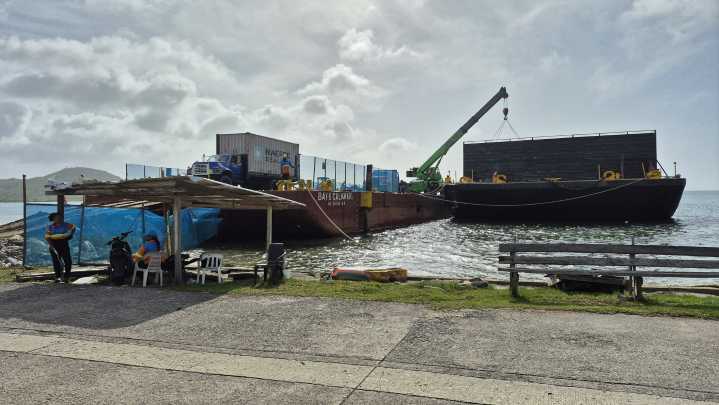 UNGRD inicia el retiro de 40 mil toneladas de residuos dejados tras la reconstrucción de Providencia  