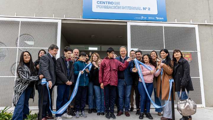 Almirante Brown: inauguraron dos nuevas instituciones educativas