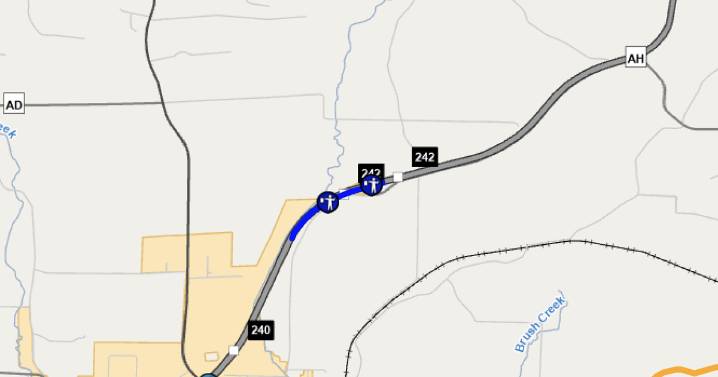 Night closure planned on I