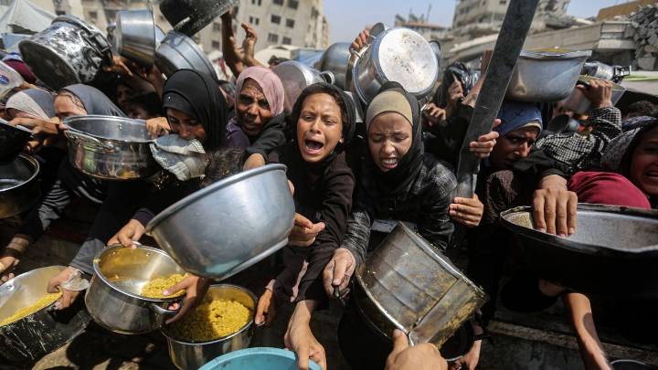 La ONU declara la hambruna en Gaza y prevé miles de muertes por inanición