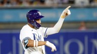 Rays’ Chandler Simpson making things happen in the recording studio, too