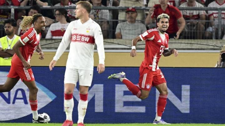 En su debut, Luis Díaz marca para el Bayern Múnich y gana la Supercopa de Alemania