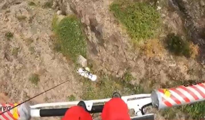 Un accidente en Anaga obliga a movilizar un rescate en helicóptero