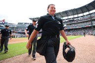 Pawol breaks gender barrier, earns good reviews for her work behind the plate on historic weekend