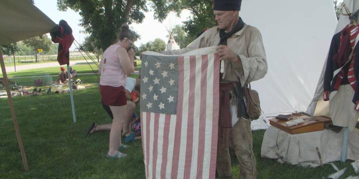 ‘Living history encampment’ reenacts the Lewis and Clark Expedition in Sioux City