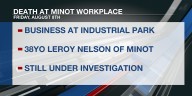 Minot man dies in workplace accident