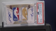 Kobe Bryant-Michael Jordan signed card sells for record
