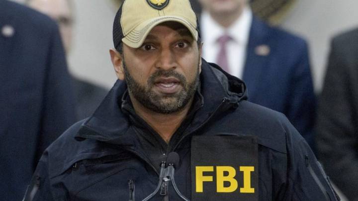 Kash Patel posts cryptic message amid Bolton raid