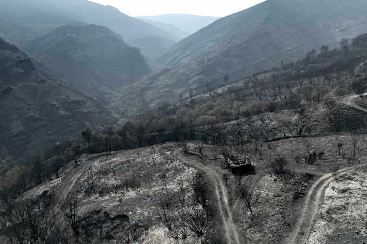 Mellora a situación dos incendios en Galicia, pero xorde outro lume en Ourense, no concello de Avión