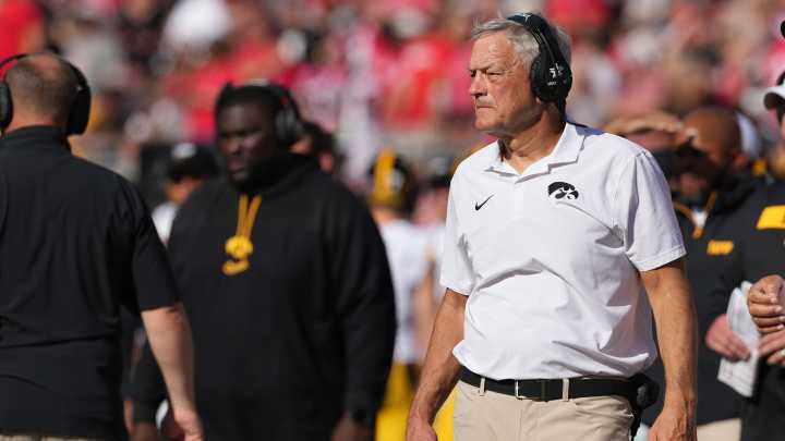 Is Iowa football ranked in AP Top 25 preseason poll?