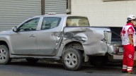 Choque entre Camión de Ruta 117 y una Camioneta Deja Tres Lesionados en el Centro de Monterrey