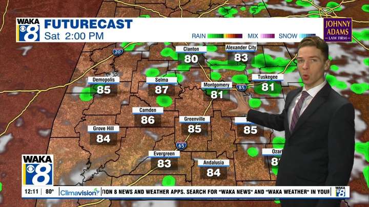 Some clouds, some rain, and some sunshine Labor Day weekend