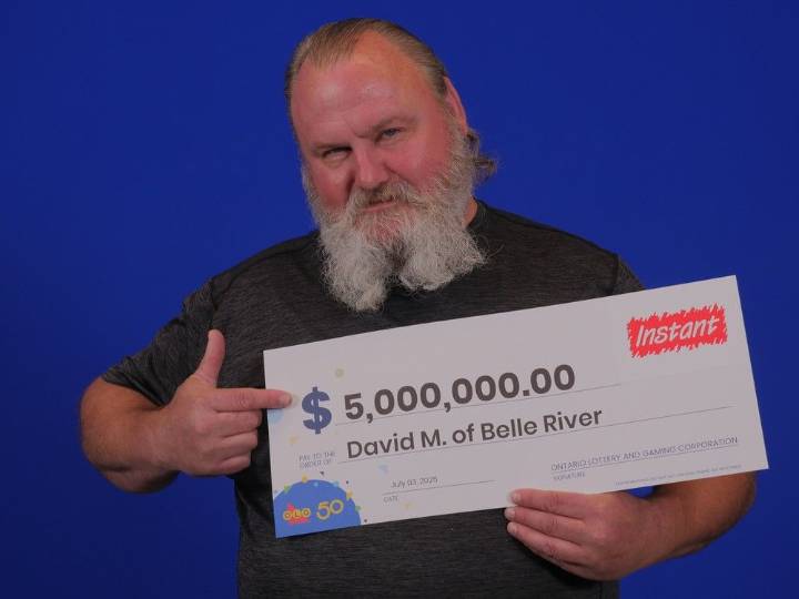 Belle River man wins $5M on Instant lotto ticket