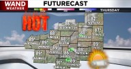 Great summer day today followed by more heat and humidity