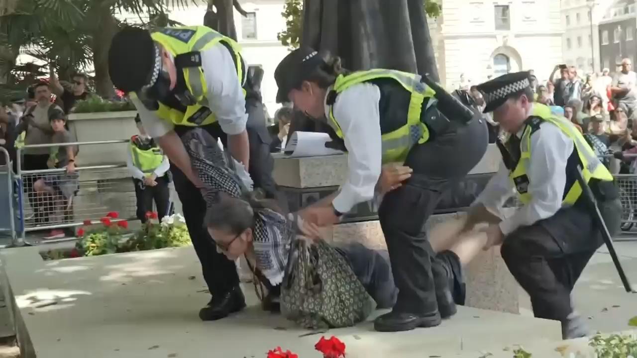 UK police say more than 500 people arrested in pro-Palestinian events over weekend